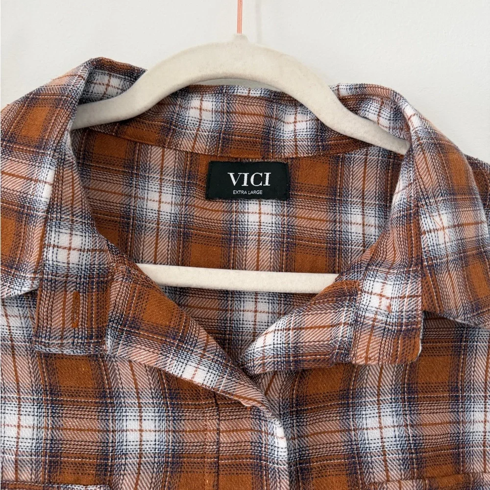 Vici Plaid Mini Dress - Picture 4 of 4